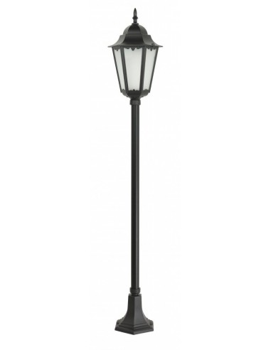 Retro Classic lampa stojąca zewnętrzna czarna 165cm IP43