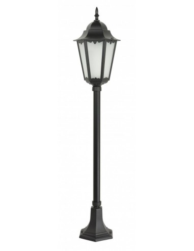 Retro Classic lampa stojąca zewnętrzna czarna 115cm IP43