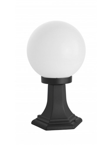 Kule Classic lampa stojąca zewnętrzna czarna 36cm IP43