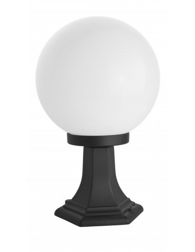 Kule Classic lampa stojąca zewnętrzna czarna 41cm IP43