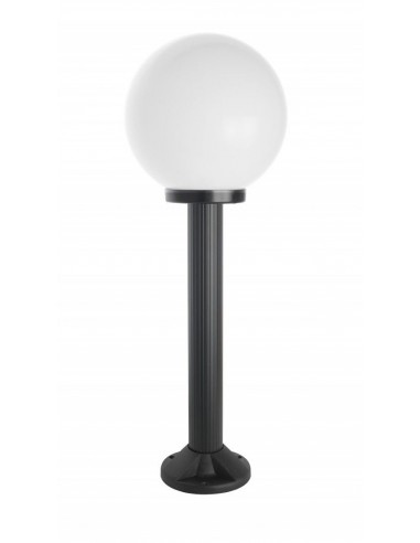 Kule lampa stojąca zewnętrzna czarna 75cm IP43